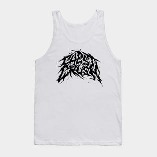 CHESTCRUSH - Black Logo Tank Top